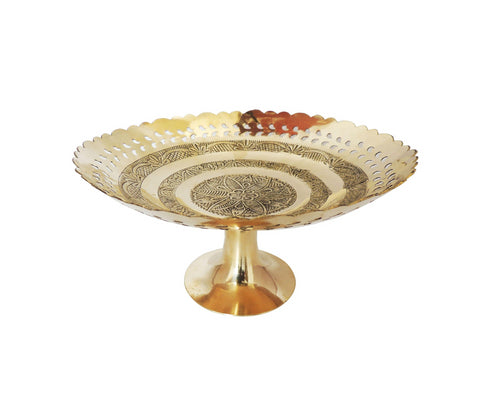 Brass Fruit Bowl for Home 0.36Kg